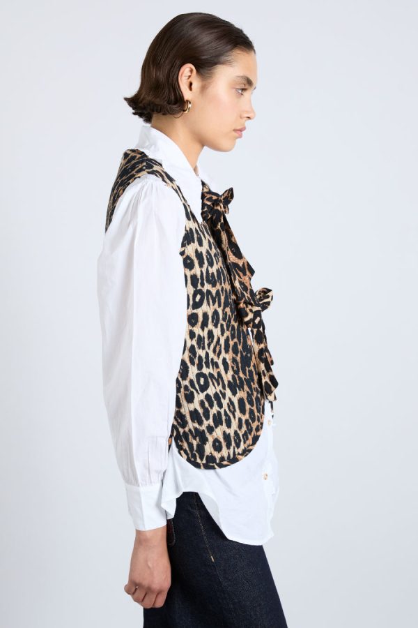 tilly gilet - leopard - Image 6