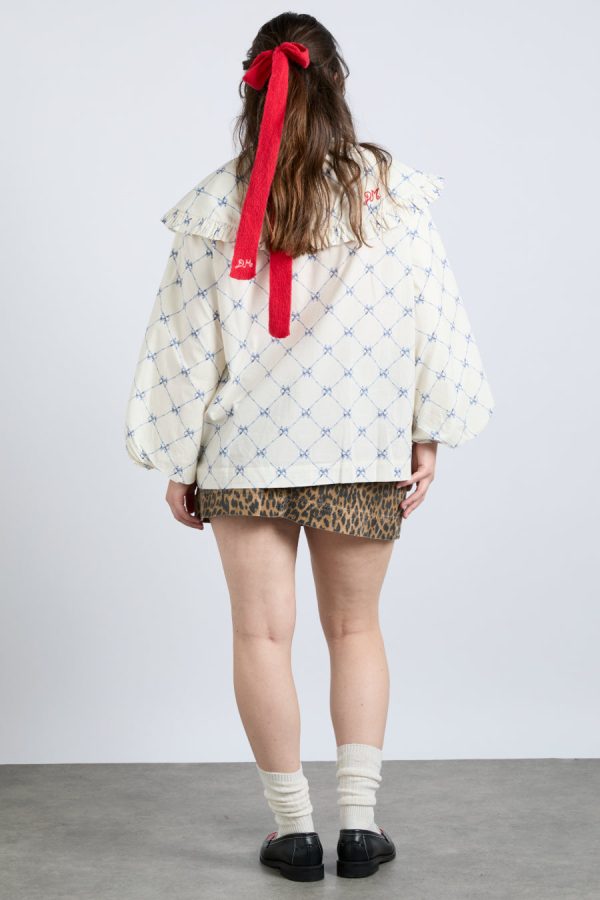 lola blouse - bow print - Image 4