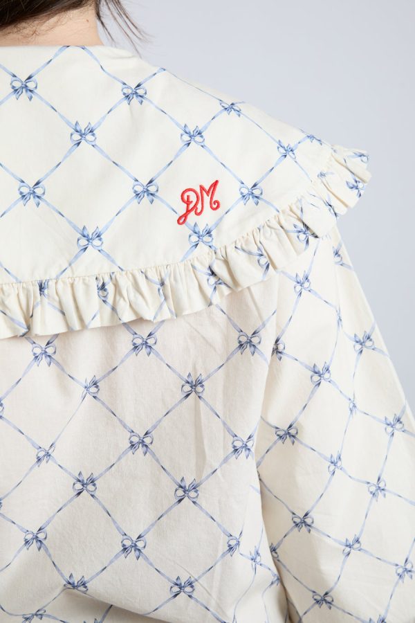 lola blouse - bow print - Image 5