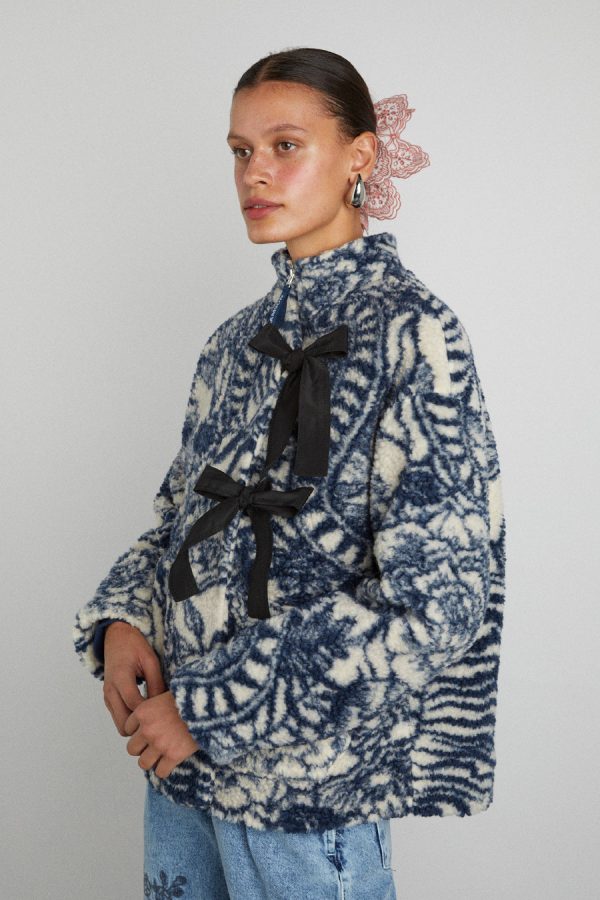 ingrid borg jacket - vase print - Image 3