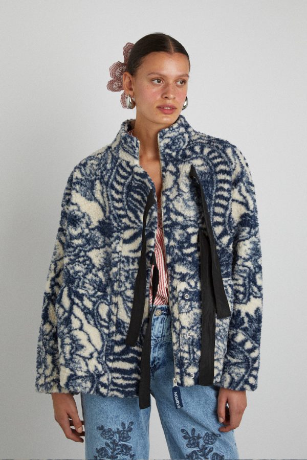ingrid borg jacket - vase print - Image 7