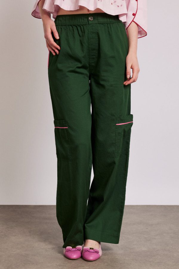 harrison trousers - green - Image 3