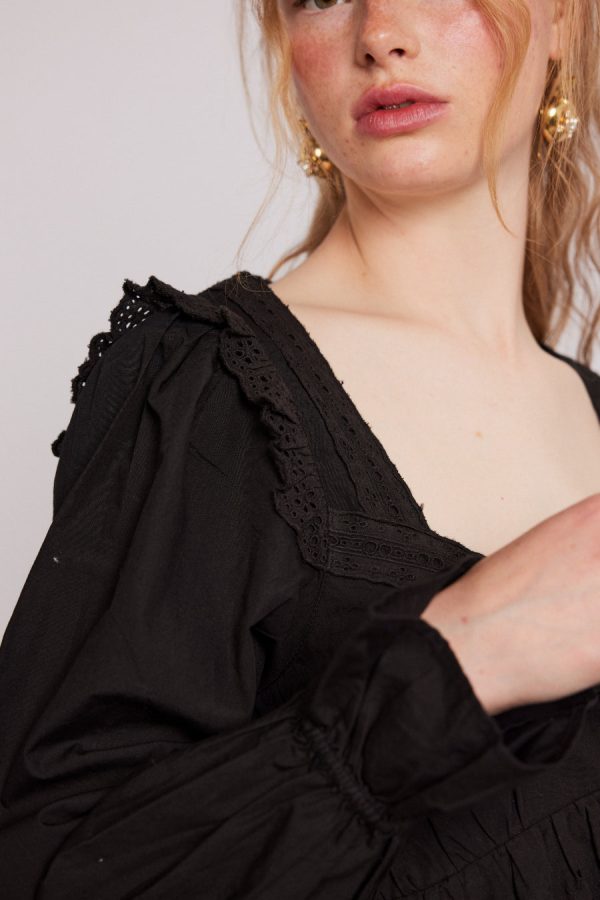 edith midi dress - black - Image 3