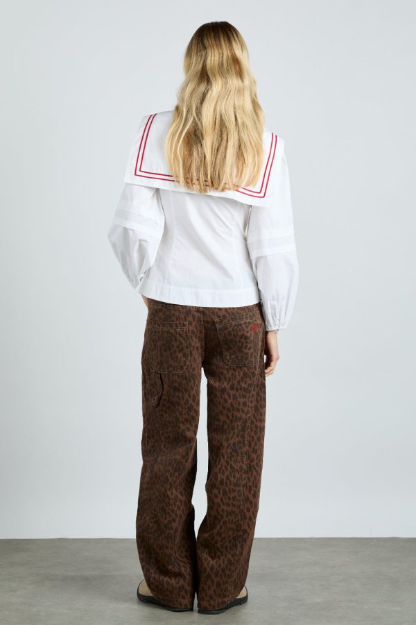 dion jeans - dark leopard overdye - Image 3