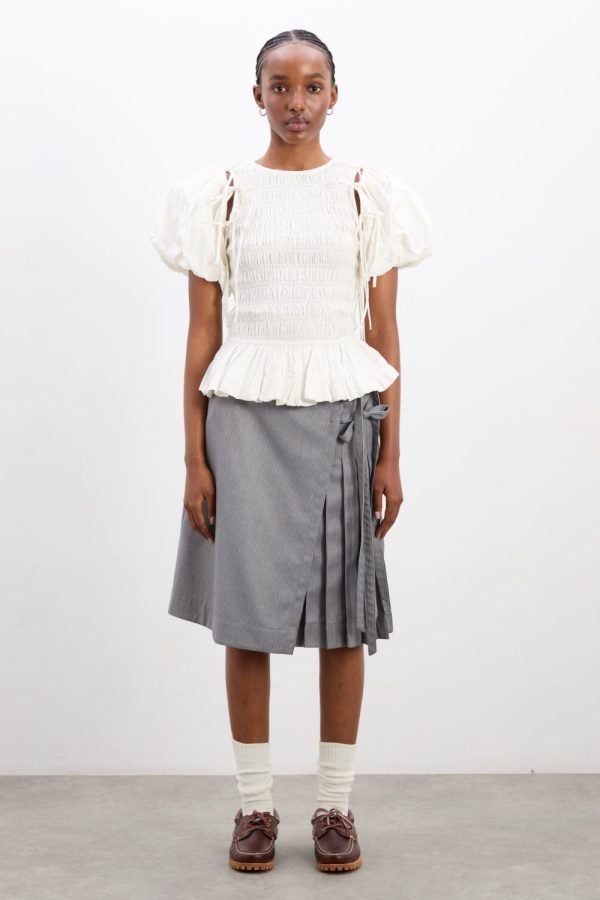 kat kilt - grey pinstripe - Image 2