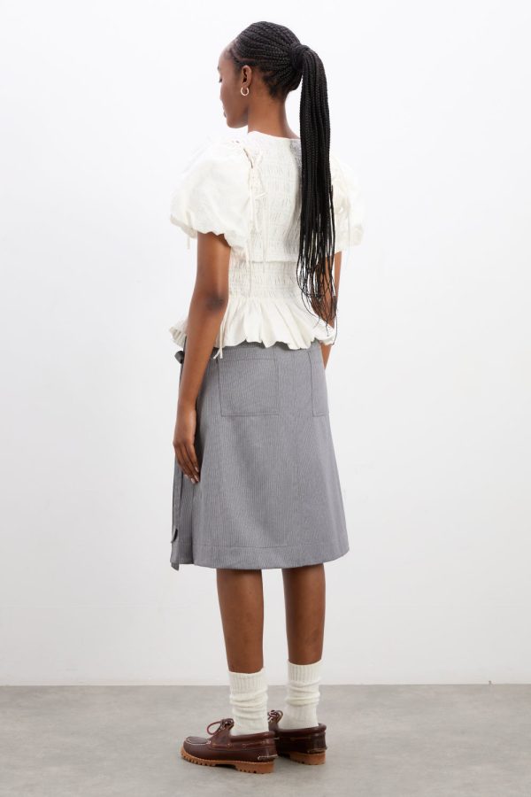 kat kilt - grey pinstripe - Image 5
