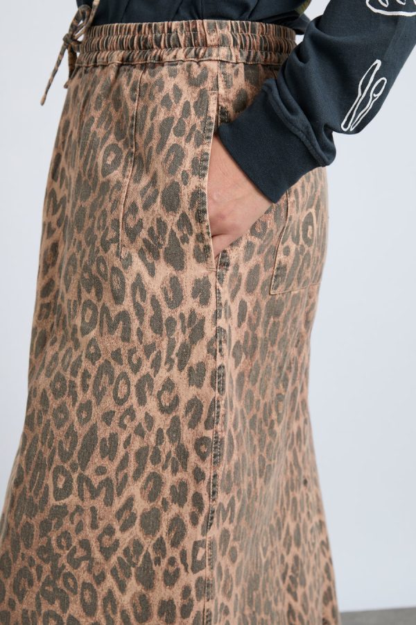 rafe skirt - leopard - Image 3