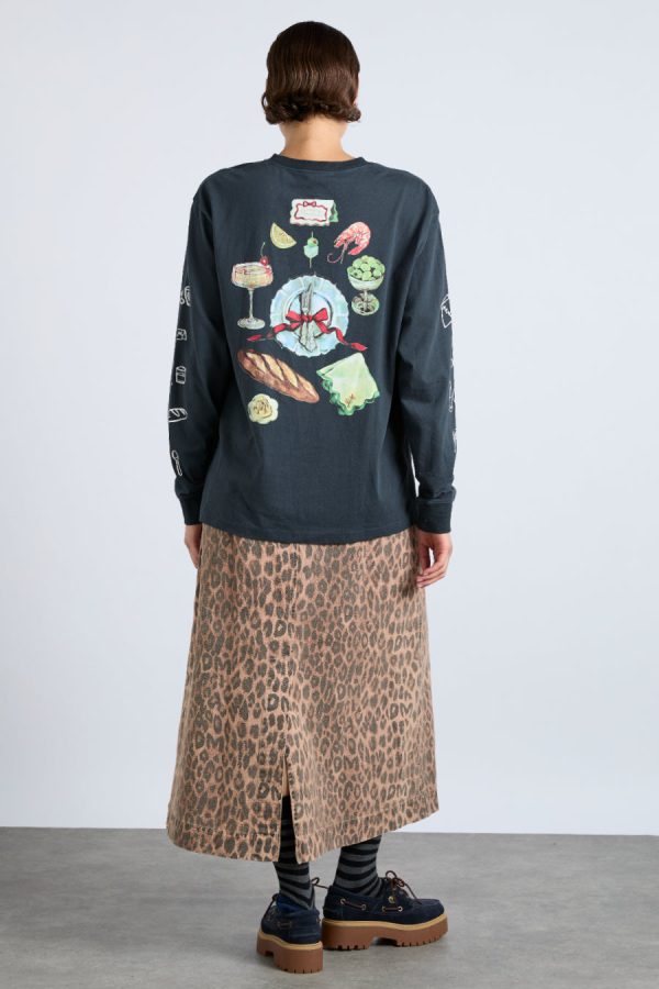 rafe skirt - leopard - Image 4