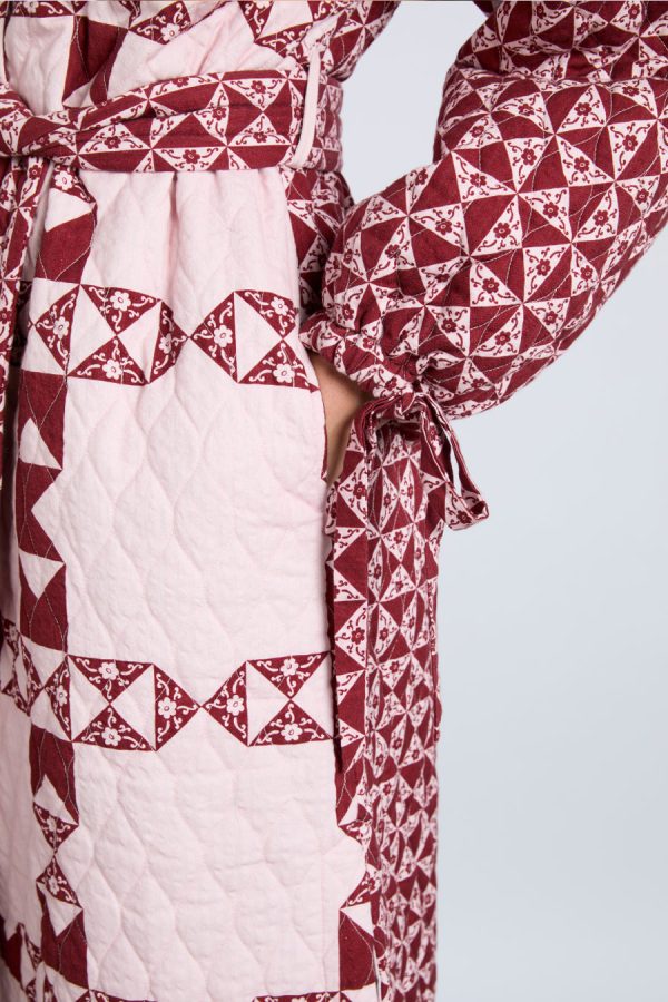 dahlia quilted coat - patchwork - Image 6