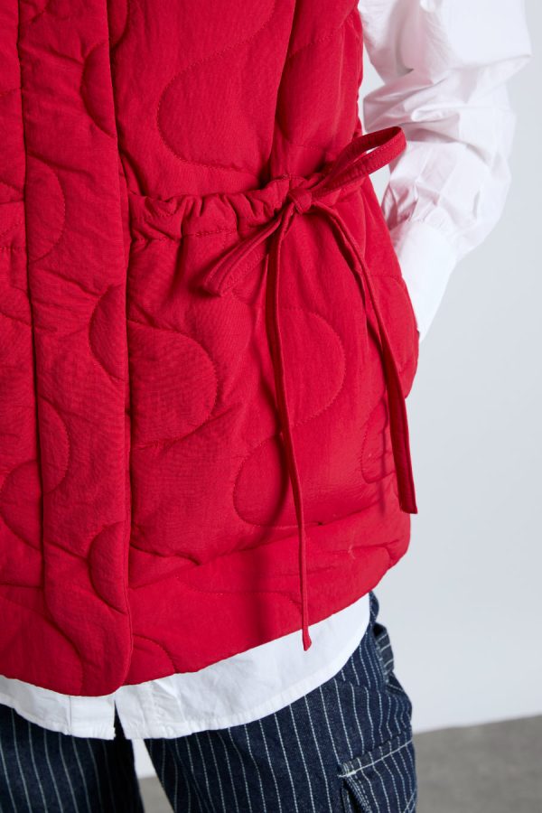 celeste gilet - chilli red - Image 4