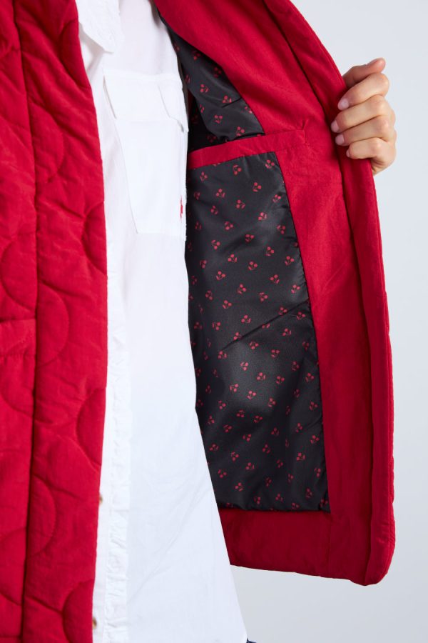 celeste gilet - chilli red - Image 5