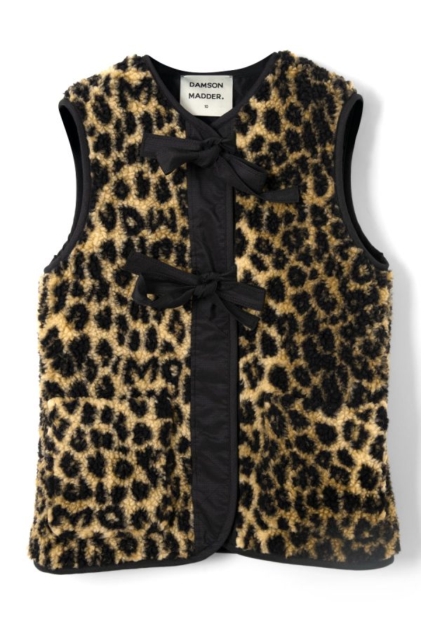 marta borg gilet - leopard - Image 2