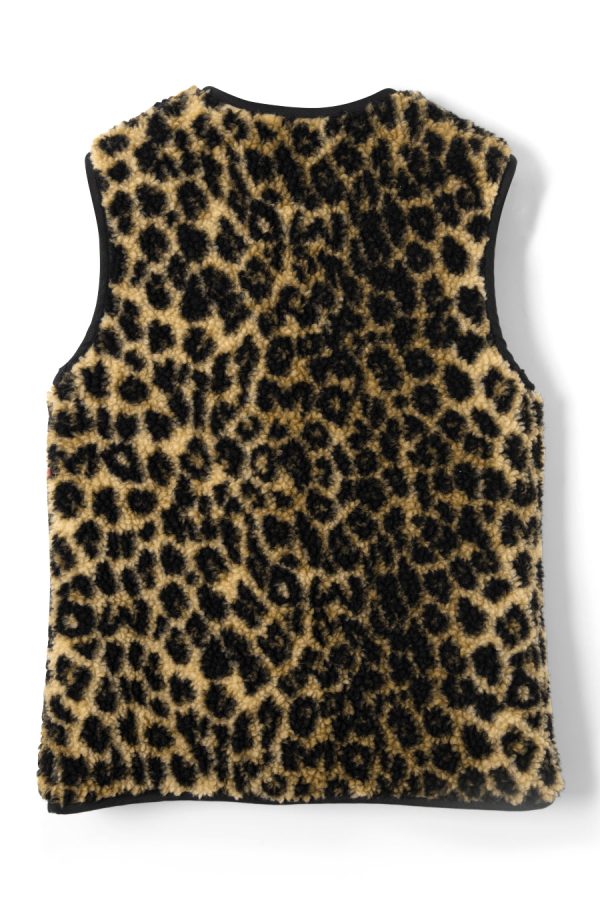 marta borg gilet - leopard - Image 6