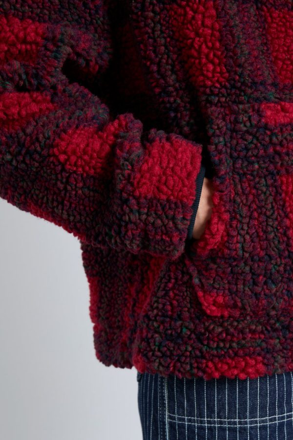 ingrid borg jacket - red check - Image 5