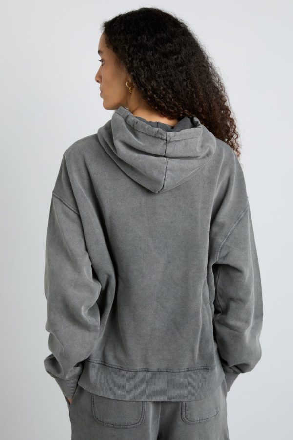 hayley hoodie - grey wash - Image 5