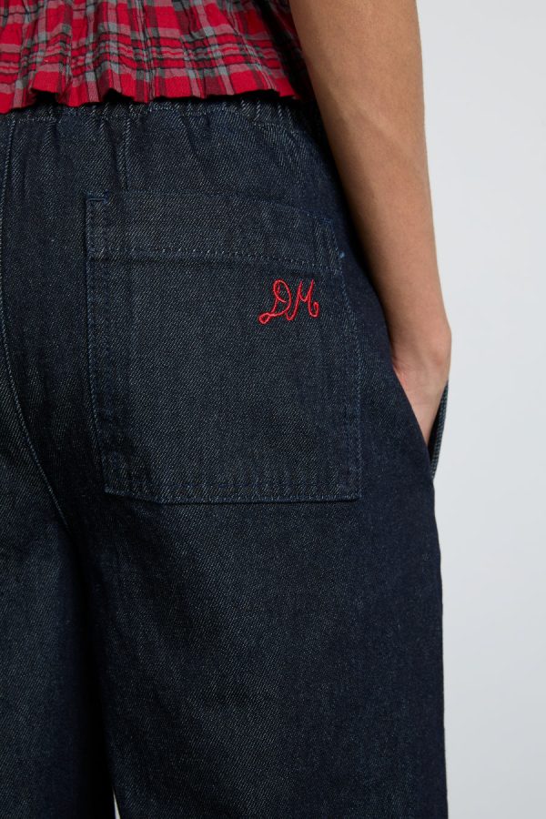 rafe jeans - embroidered floral - Image 5