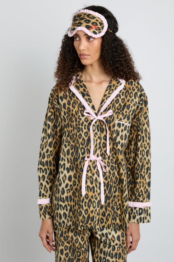 antonella pj set- leopard - Image 2