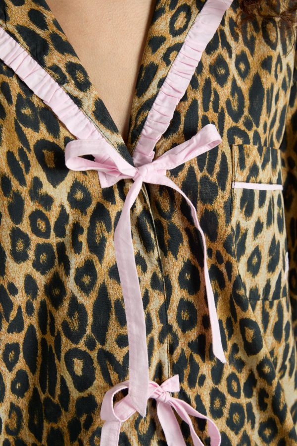 antonella pj set- leopard - Image 4