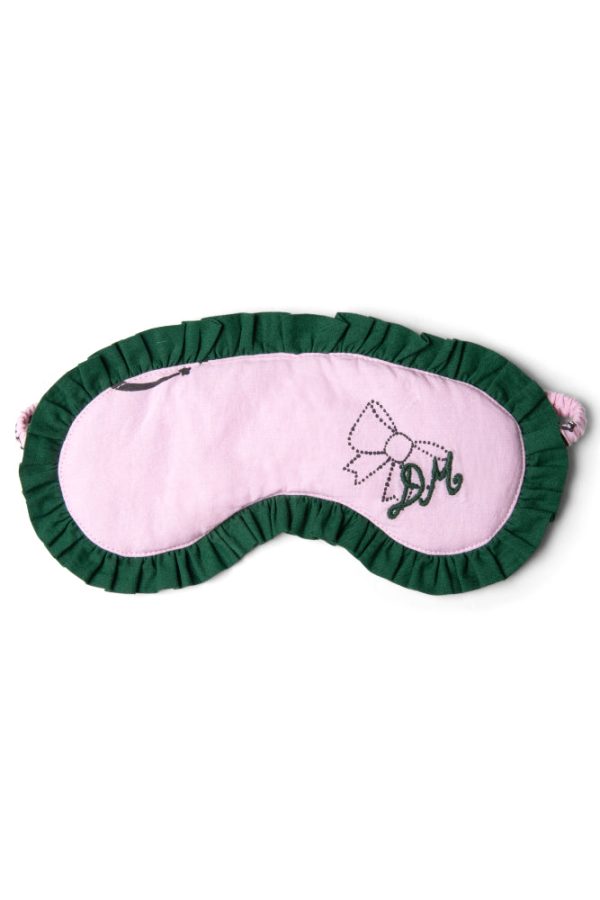 damson pj eye mask - pink symbols - Image 3