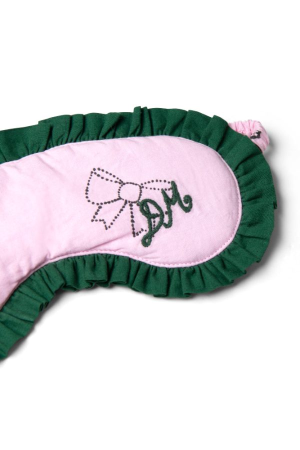 damson pj eye mask - pink symbols - Image 4