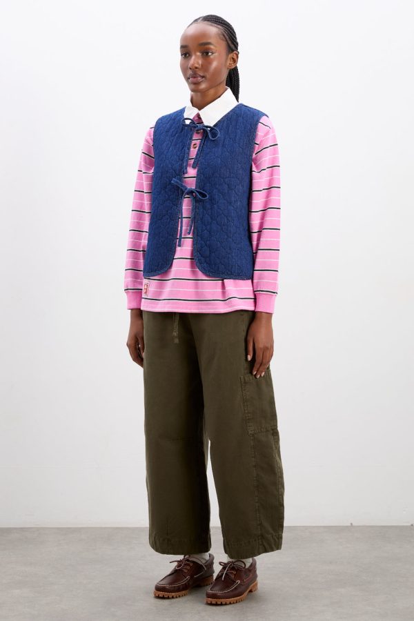 tilly gilet - denim - Image 3