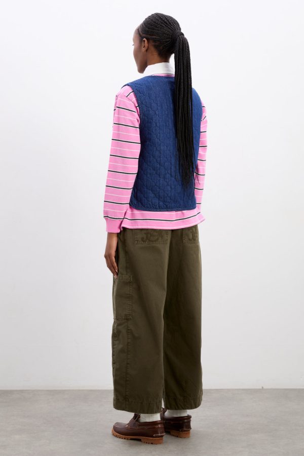 tilly gilet - denim - Image 4