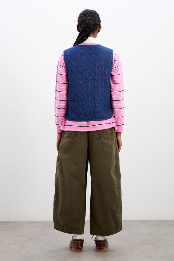 tilly gilet - denim - Image 5