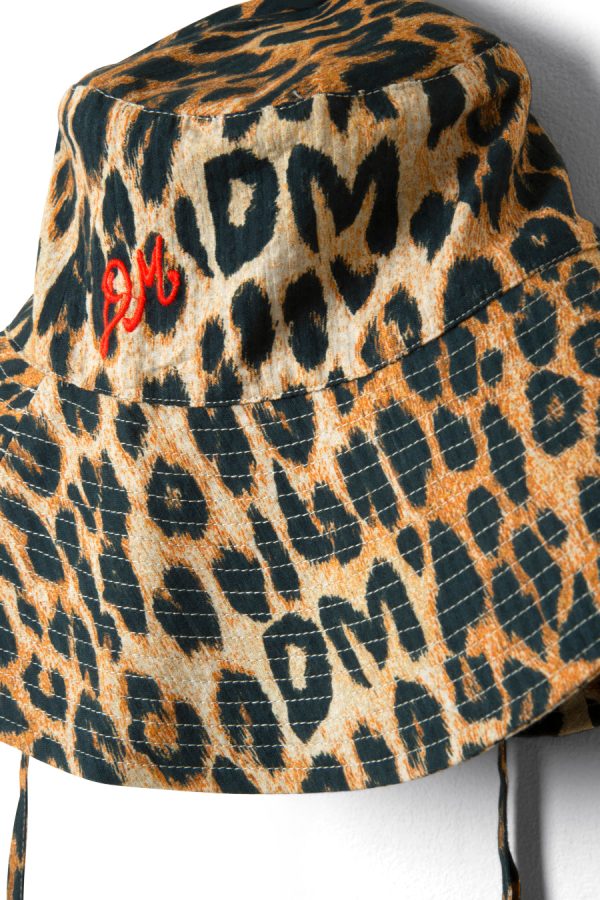 leopard print sunhat - Image 5