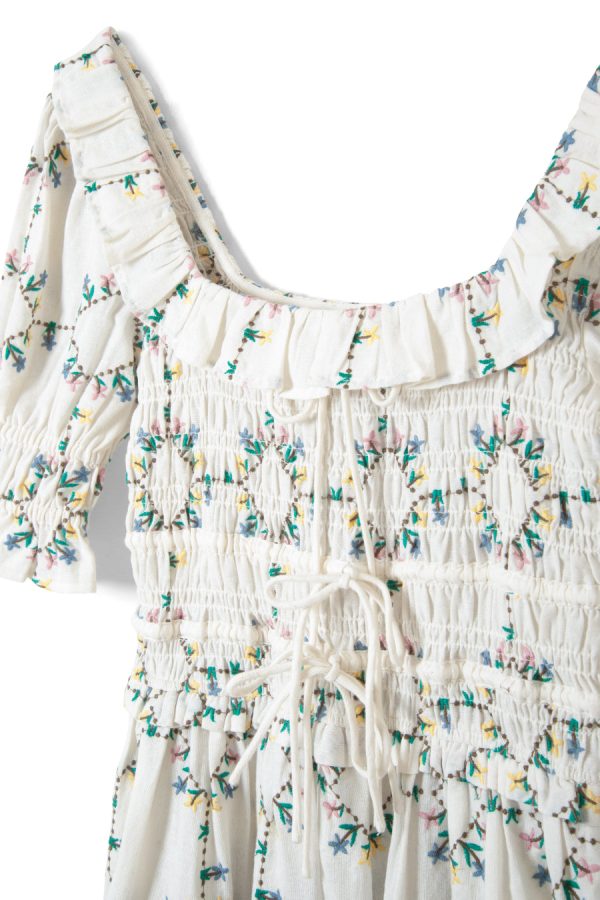 heidi embroidered midi dress - Image 6