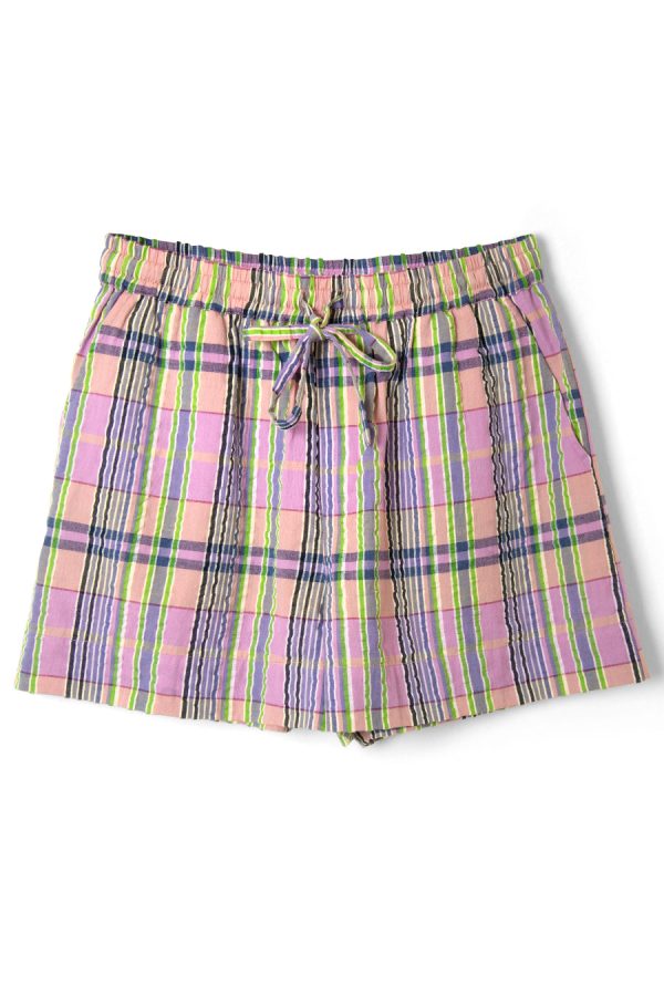 cindy check pull on shorts - Image 5