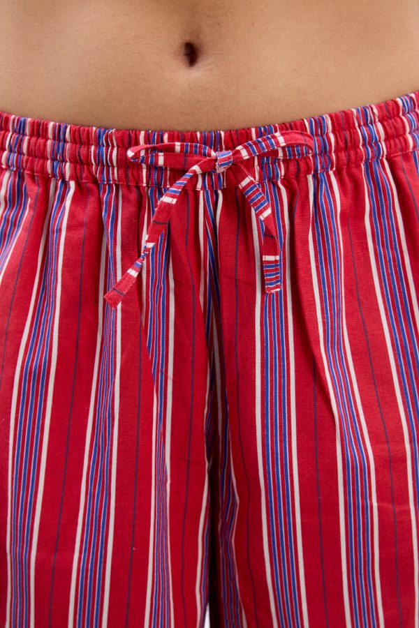 chlo trousers - red stripe - Image 3