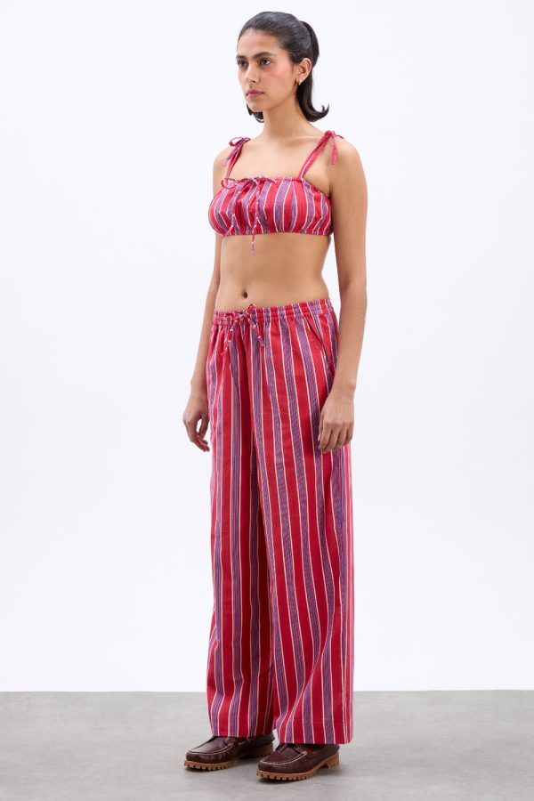 chlo trousers - red stripe - Image 5