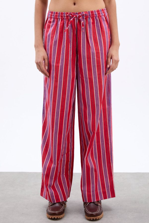 chlo trousers - red stripe - Image 6