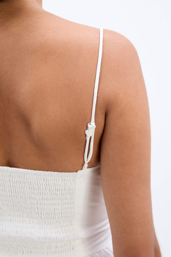 penelope apron dress - white - Image 6