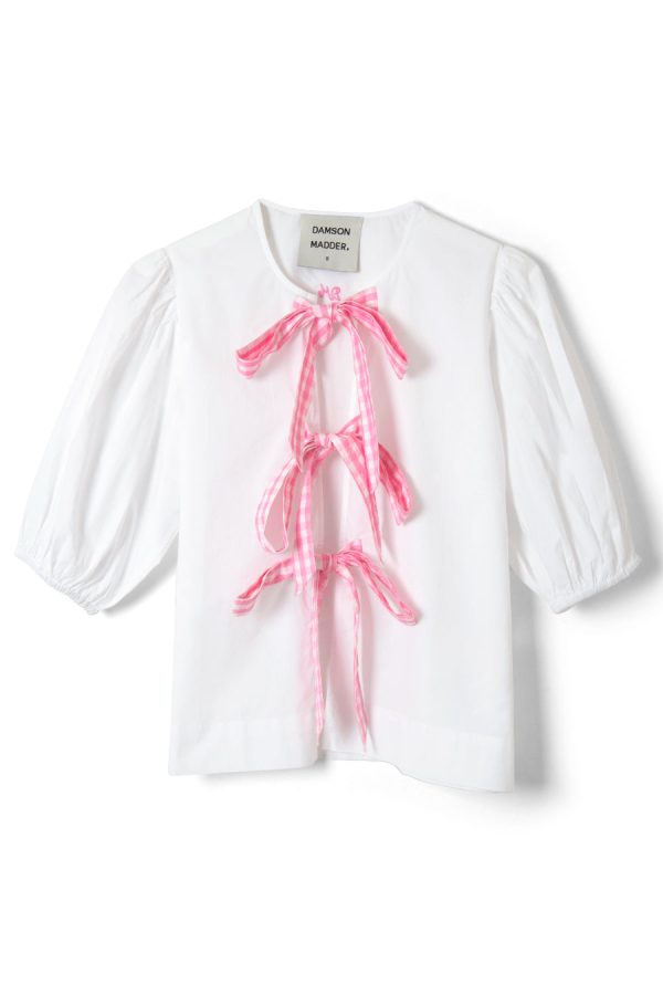 paddy bloomer nightwear set- pink gingham - Image 7