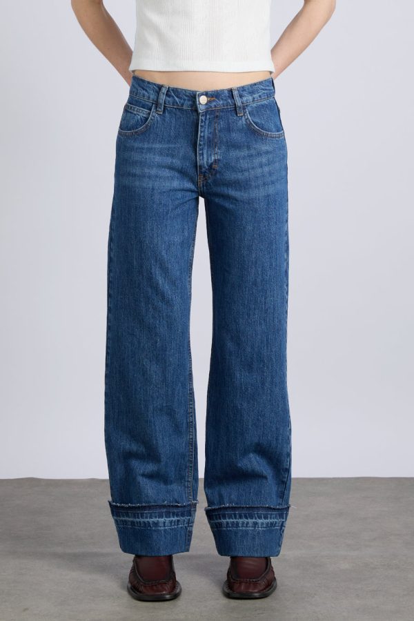 sylvie jeans - mid wash - Image 2