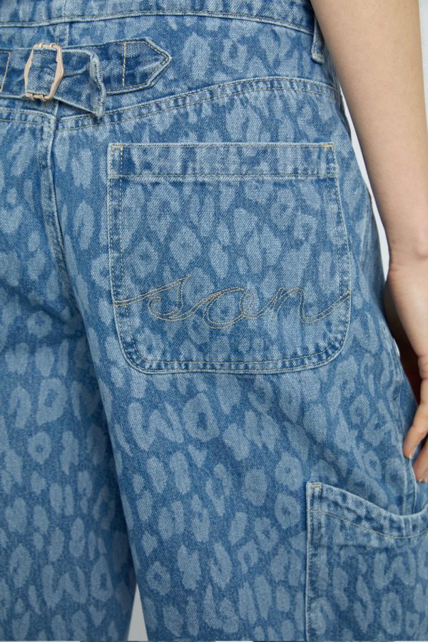 drew jeans - leopard laser - Image 6