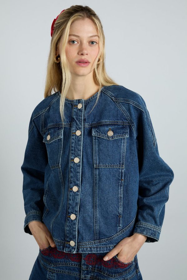 vanessa jacket - texas wash