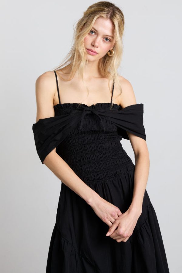 esmerelda midi multi-way dress - black - Image 2