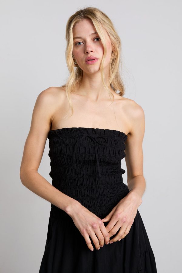 esmerelda midi multi-way dress - black - Image 4