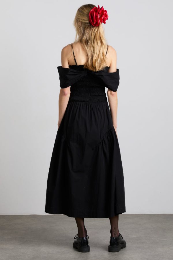 esmerelda midi multi-way dress - black - Image 5