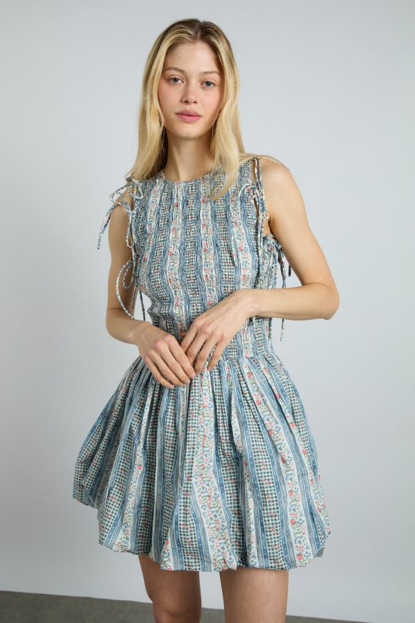 becca bubble mini dress - wallpaper floral - Image 2