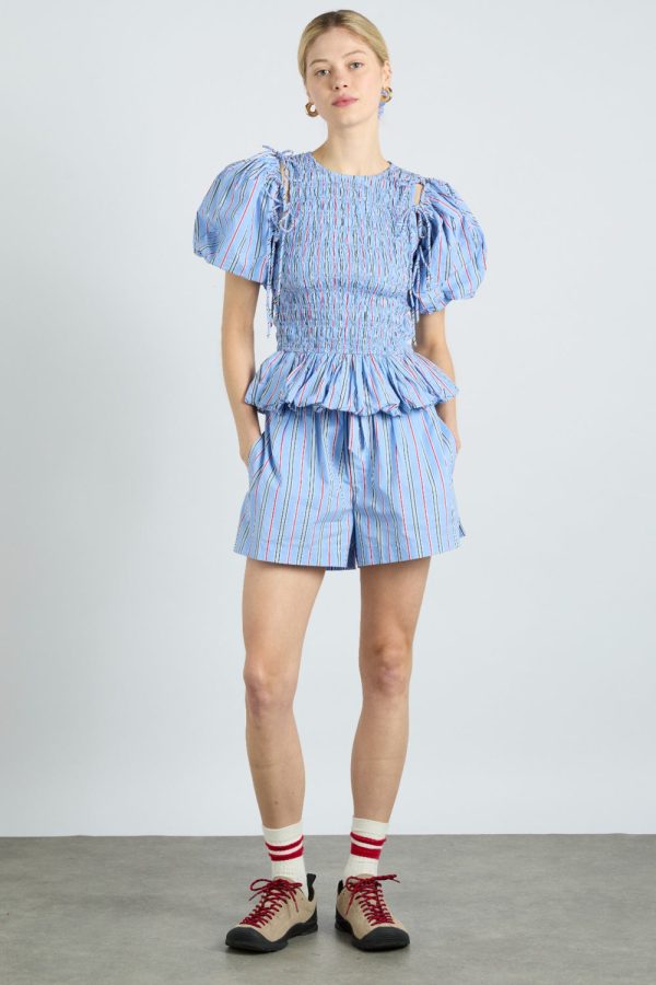 krissy boxer - bold blue stripe - Image 2