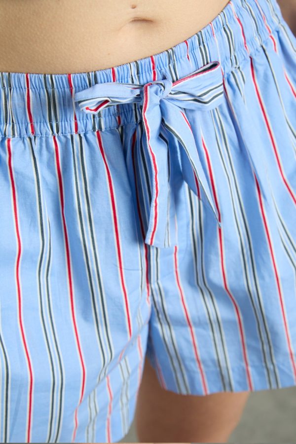 krissy boxer - bold blue stripe - Image 5