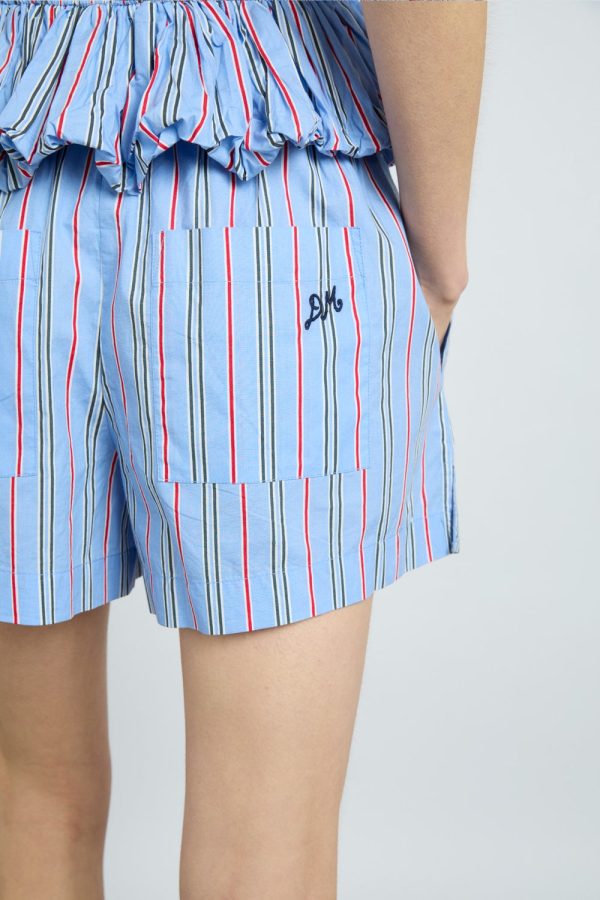 krissy boxer - bold blue stripe - Image 6