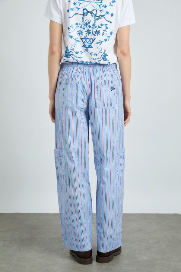 harrison with ties - bold blue stripe - Image 5