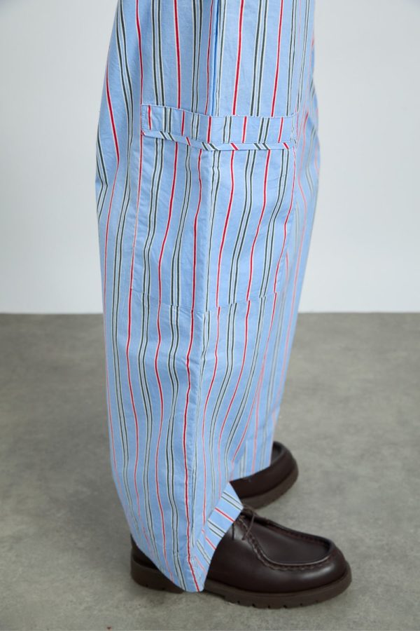 harrison with ties - bold blue stripe - Image 6