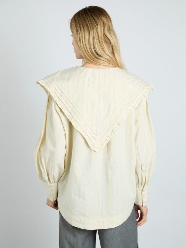 sandy ruffle blouse - butter business - Image 6