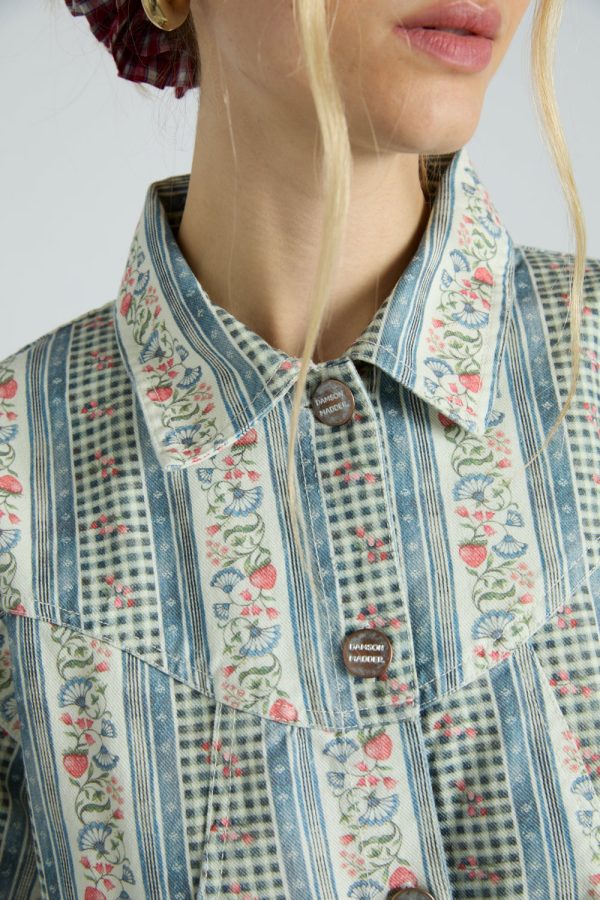 baxter jacket - wallpaper floral - Image 3