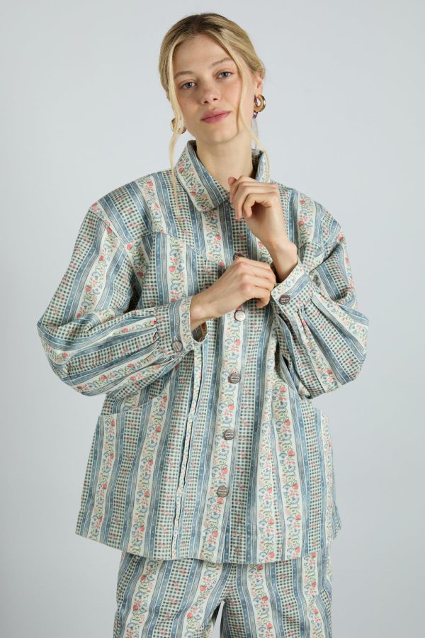baxter jacket - wallpaper floral - Image 4